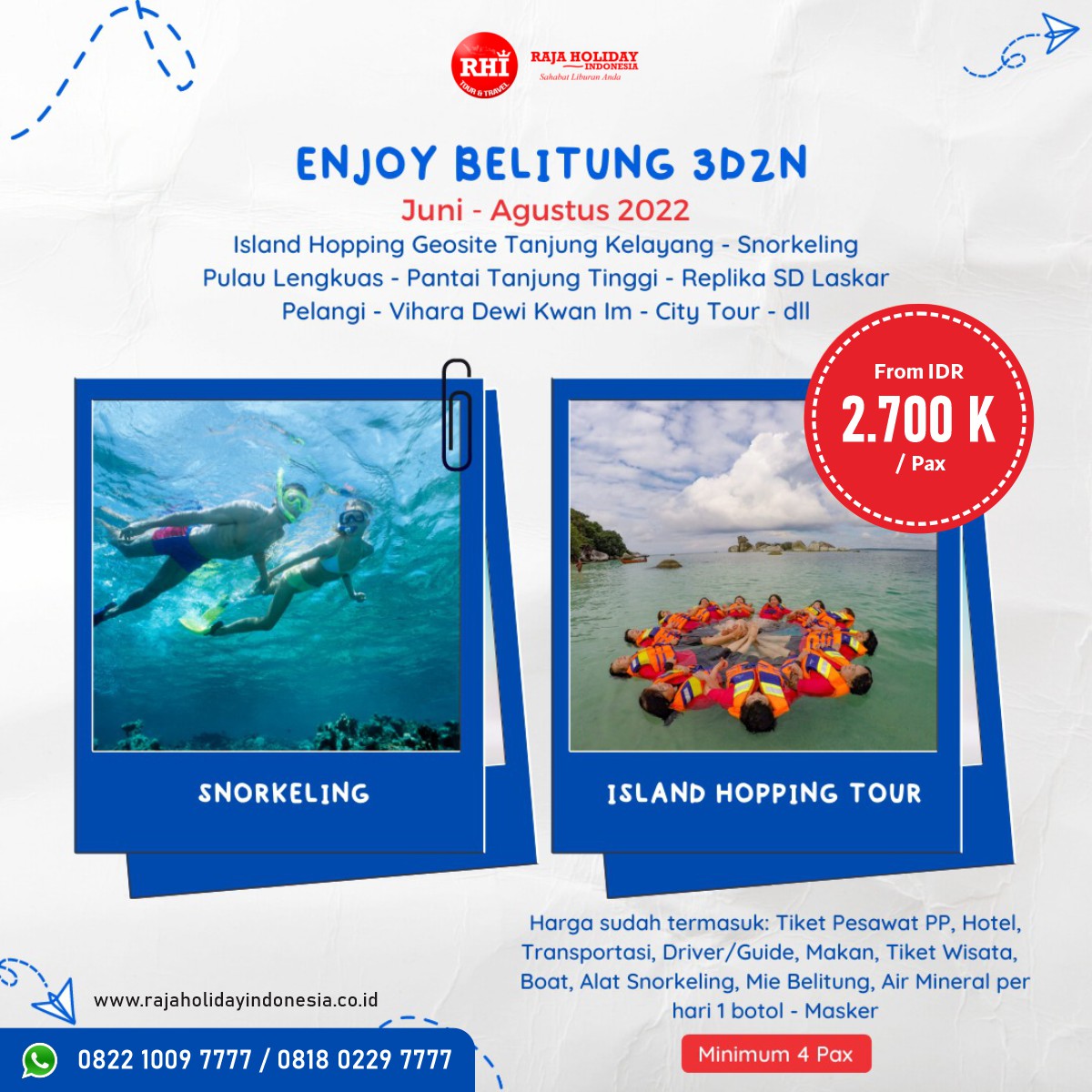 Paket Tour Murah Gathering Malang Lombok Bali