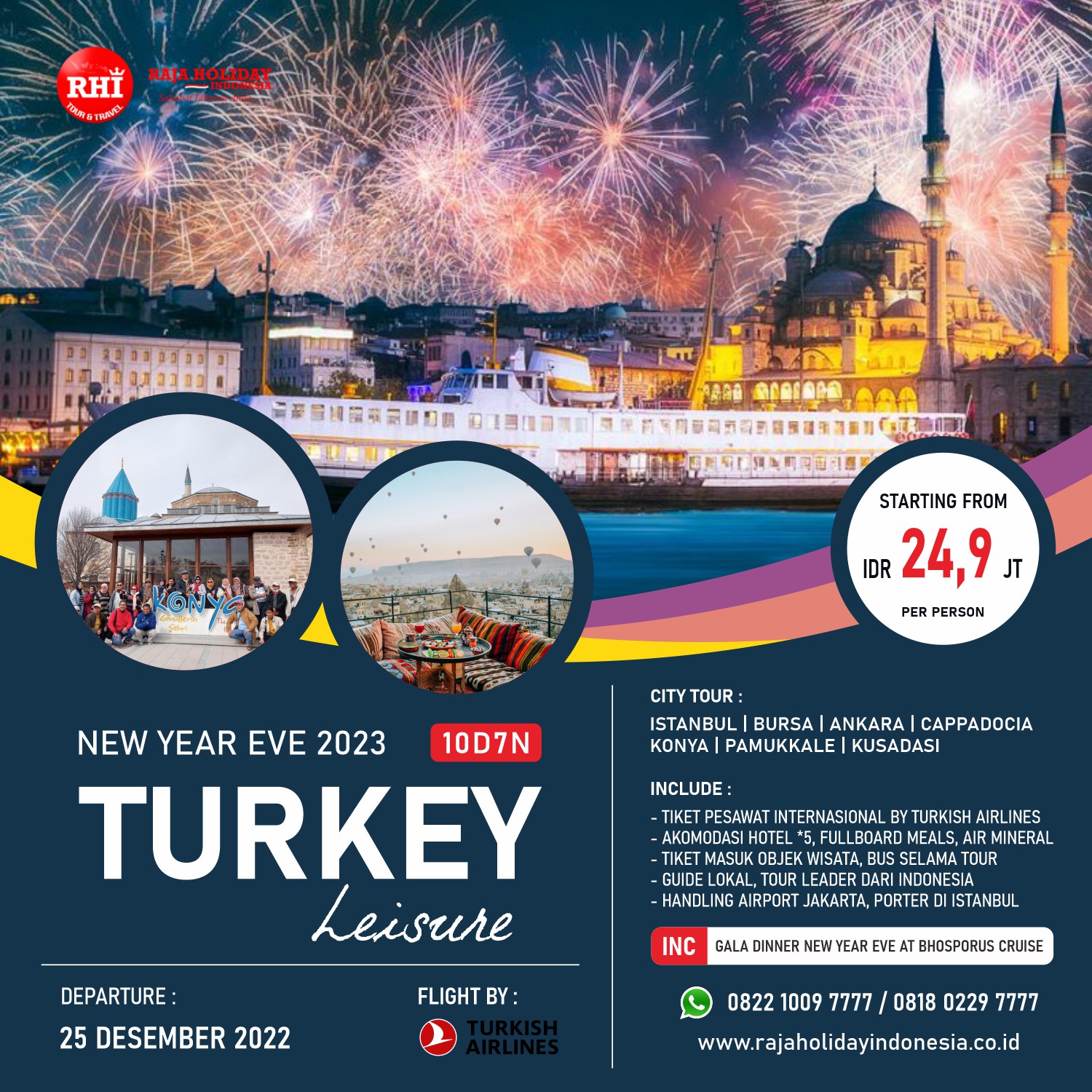paket tour turki 2022 dwidaya