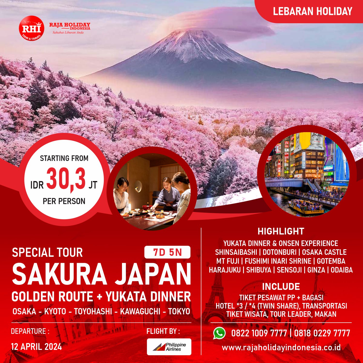 Paket Tour Murah Liburan Sekolah & Libur Lebaran 2024